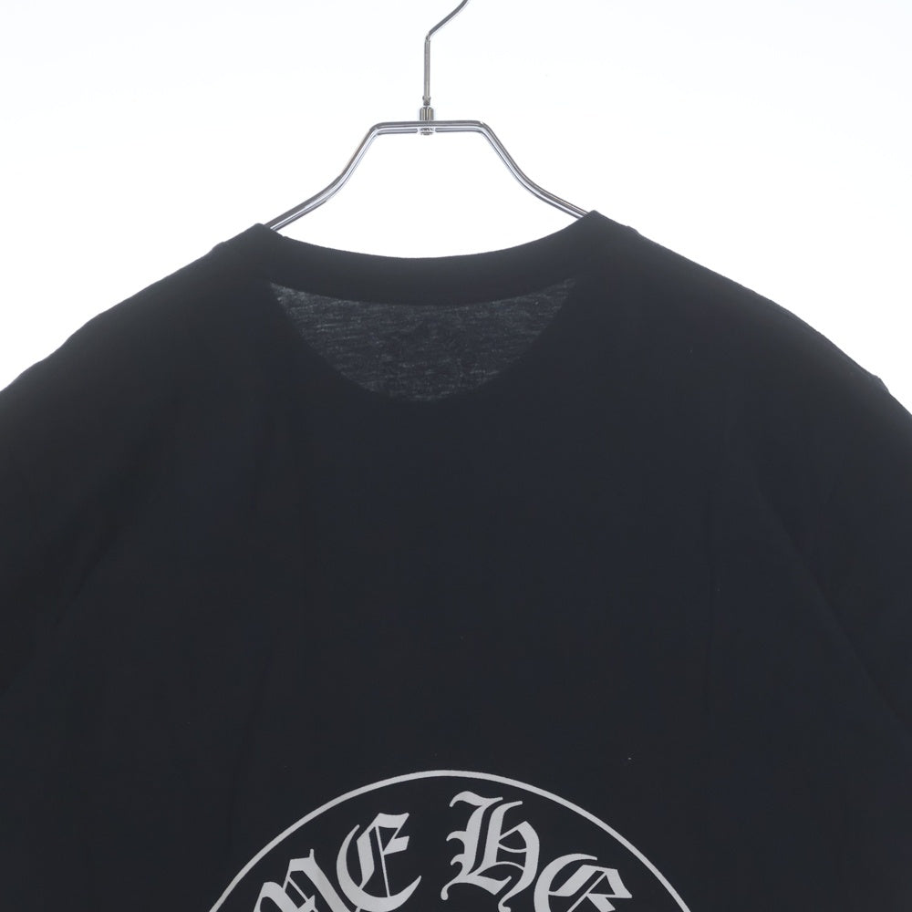 CHROME HEARTS(クロムハーツ) Honolulu Horseshoe S/S Tee ホノルル限定 バック ホースシュー クルーネック半袖Tシャツカットソー ホワイト