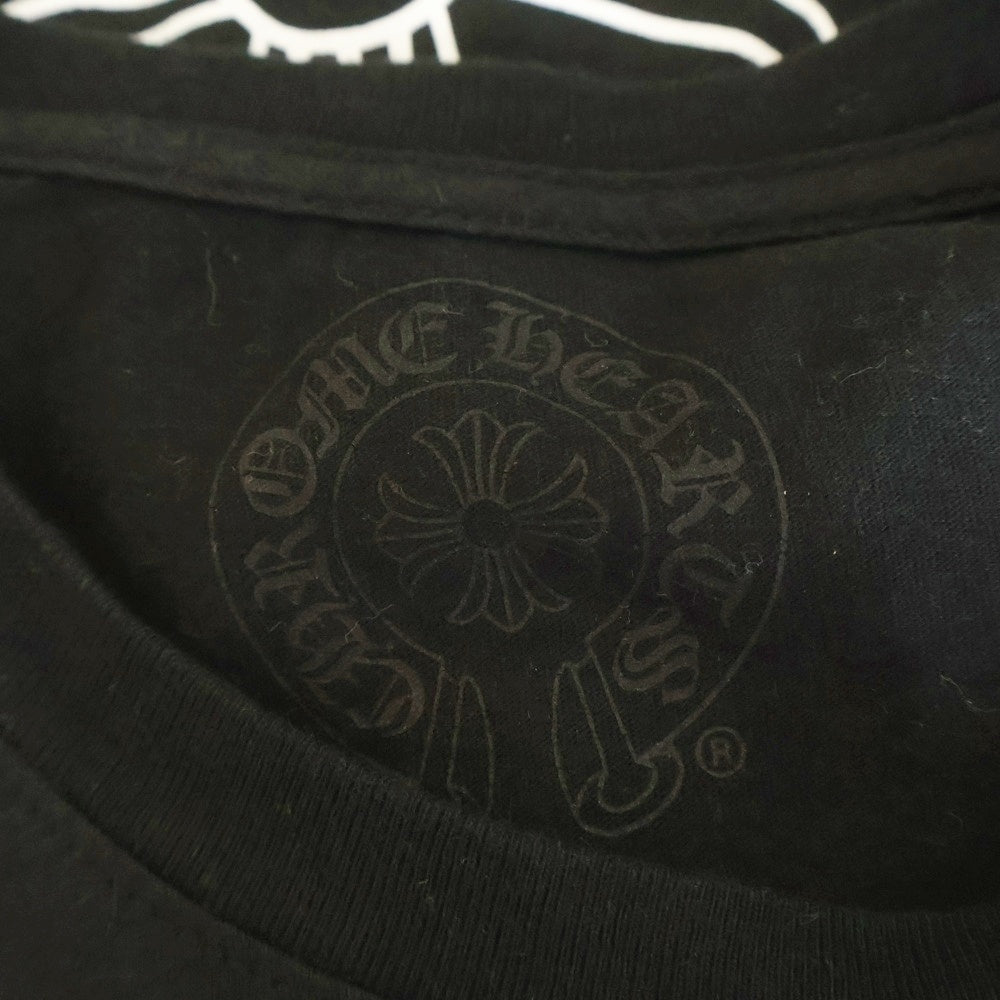 CHROME HEARTS(クロムハーツ) Honolulu Horseshoe S/S Tee ホノルル限定 バック ホースシュー クルーネック半袖Tシャツカットソー ホワイト