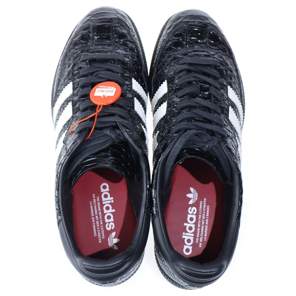 adidas(アディダス) SAMBA OG Made in Italy CROCODILE IE9120 サンバ メイドインイタリー クロコダイル ローカットスニーカー ブラック US10/28cm