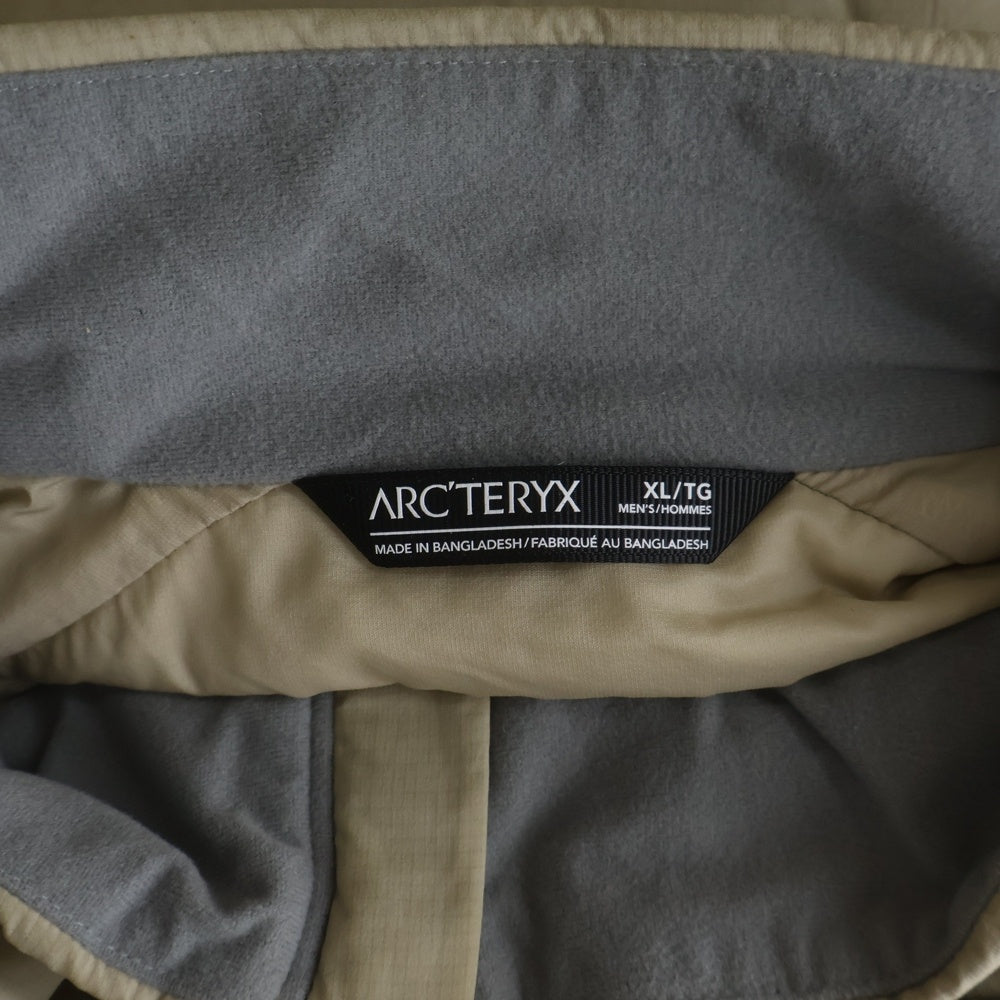 ARC'TERYX(アークテリクス) ATOM JACKET アトムジャケット ナイロンジップアップジャケット ブラウン X000007349