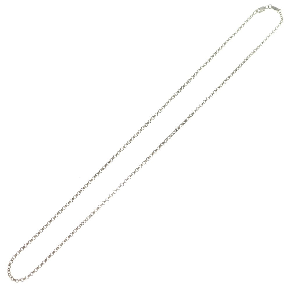 CHROME HEARTS(クロムハーツ) NECKCHAIN R20 ロールチェーンネックレス 20inch シルバー BCA084