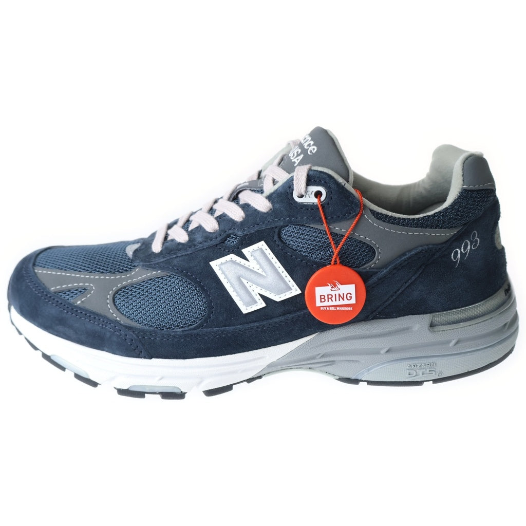 New Balance(ニューバランス) MR993NV スエードメッシュ ローカットスニーカー ネイビー US9/27.0cm