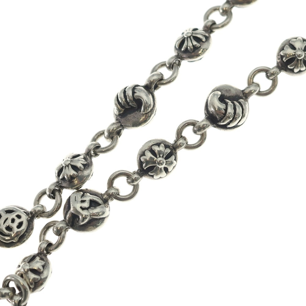 CHROME HEARTS(クロムハーツ) 2BALL SHORT-S/2クリップショート#2マルチボール ウォレットチェーン シルバー
