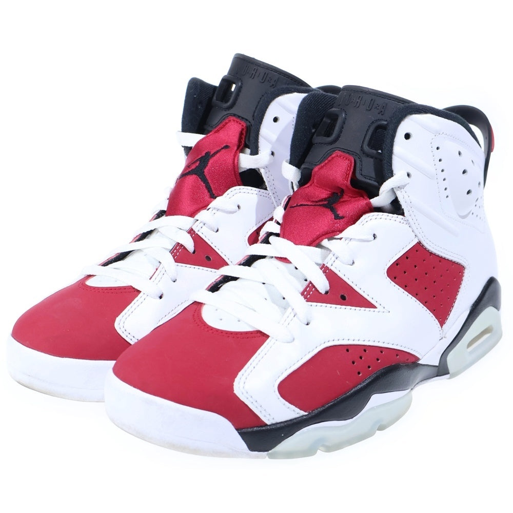 NIKE(ナイキ) AIR JORDAN 6 CARMINE エアジョーダン6 カーマイン ハイカットスニーカー レッド US8.5/26.5cm CT8529-106