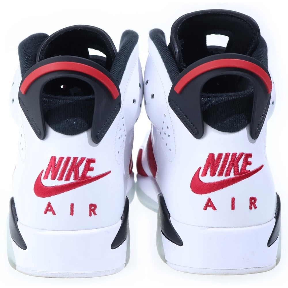 NIKE(ナイキ) AIR JORDAN 6 CARMINE エアジョーダン6 カーマイン ハイカットスニーカー レッド US8.5/26.5cm CT8529-106