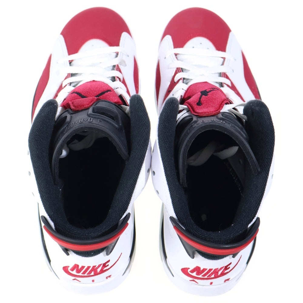 NIKE(ナイキ) AIR JORDAN 6 CARMINE エアジョーダン6 カーマイン ハイカットスニーカー レッド US8.5/26.5cm CT8529-106