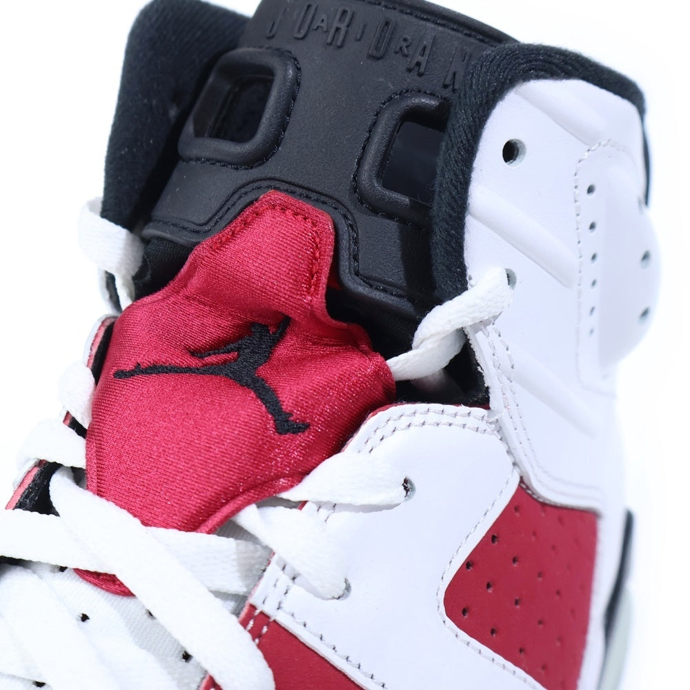 NIKE(ナイキ) AIR JORDAN 6 CARMINE エアジョーダン6 カーマイン ハイカットスニーカー レッド US8.5/26.5cm CT8529-106