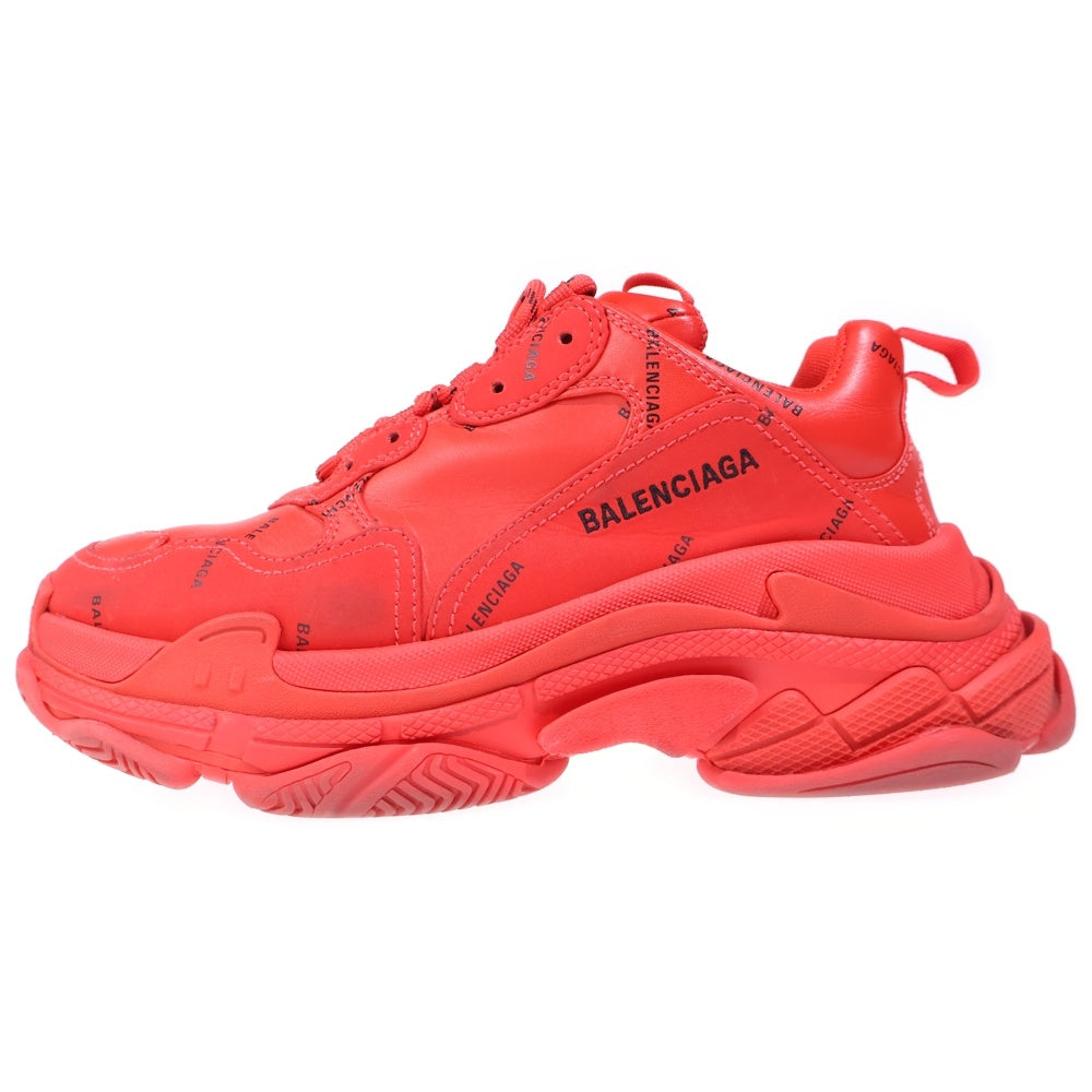 BALENCIAGA(バレンシアガ) TRIPLE S TRAINERS トリプルエス トレイナーズ ローカットスニーカー レッド 536737
