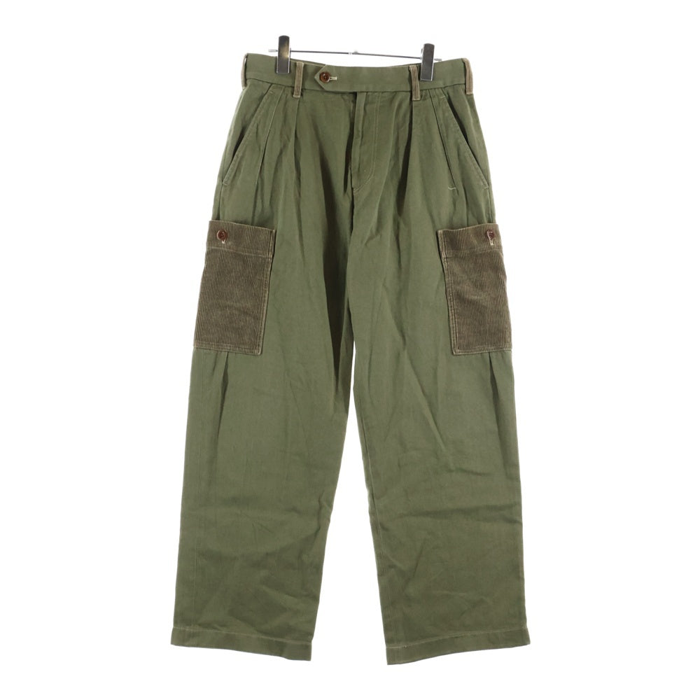 Paul Smith(ポールスミス) ミックスアップカーゴ パンツ カーキ 234183 33038M