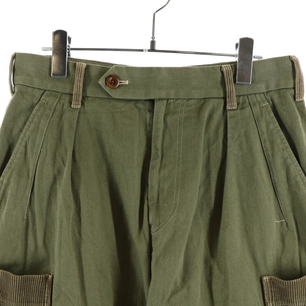 Paul Smith(ポールスミス) ミックスアップカーゴ パンツ カーキ 234183 33038M