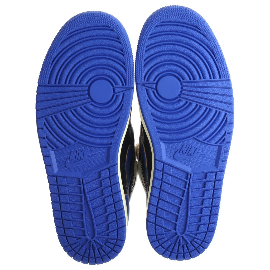 NIKE(ナイキ) ×fragment design ×UNION AIR JORDAN 1 High OG Sport Royal IO7847-001 エアジョーダン1 ハイ スポーツロイヤル ハイカットスニーカー
