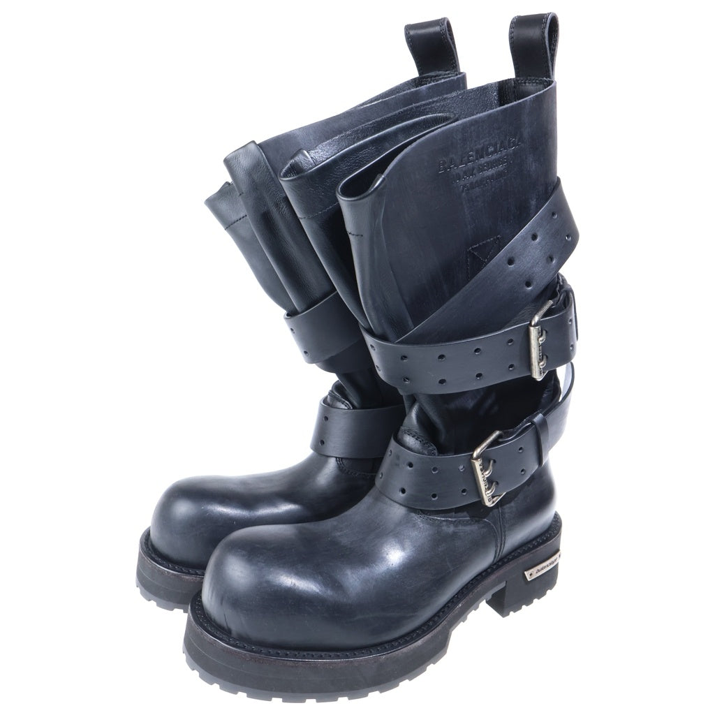 BALENCIAGA(バレンシアガ) VENOM ヴェノムレザーロングブーツ