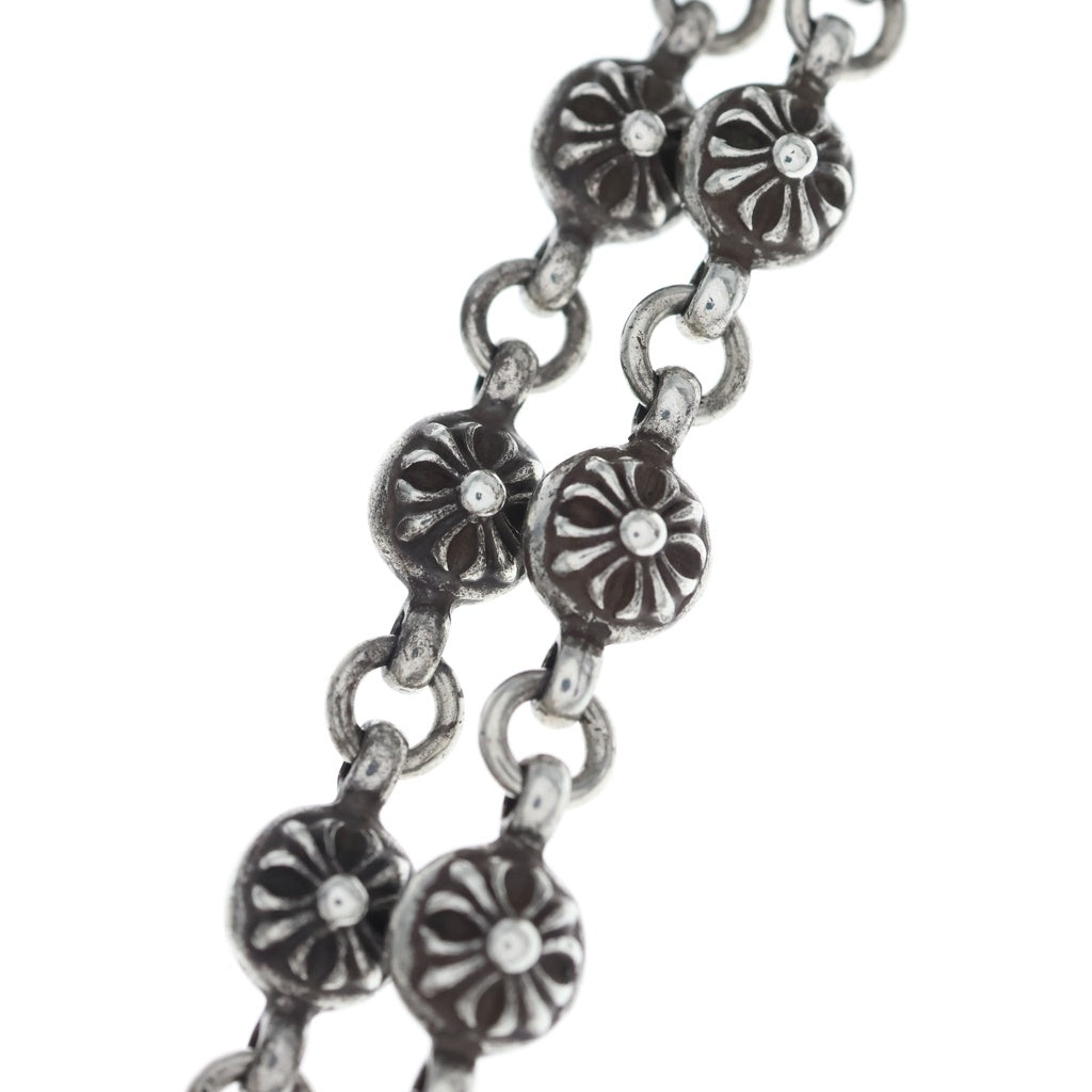 CHROME HEARTS(クロムハーツ) #1 CRSBL CHN SML CH CRS クロスボールチェーン スモールCHクロス ネックレス シルバー BCA193