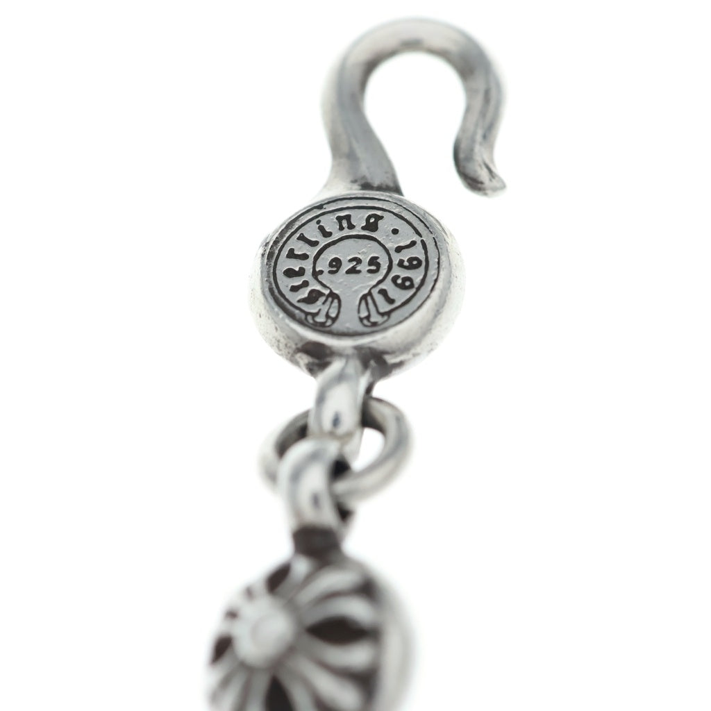 CHROME HEARTS(クロムハーツ) #1 CRSBL CHN SML CH CRS クロスボールチェーン スモールCHクロス ネックレス シルバー BCA193