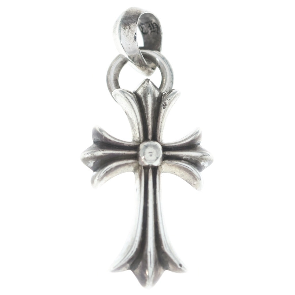CHROME HEARTS(クロムハーツ) CH CRS SML W/BALE Wベイル スモールCHクロス ペンダントトップ シルバー BCA218