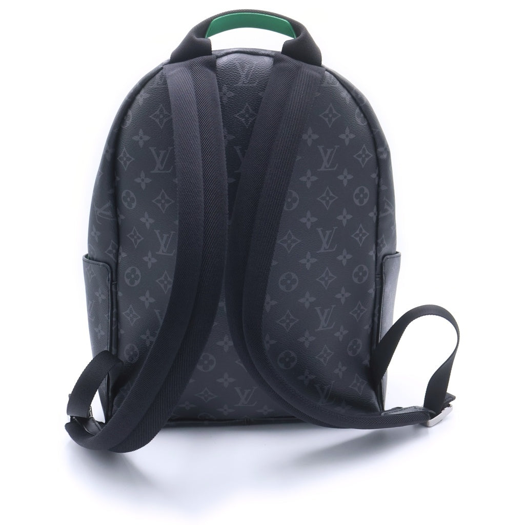 LOUIS VUITTON(ルイヴィトン) モノグラム エクリプス ディスカバリー バックパック リュックサック ブラック/グリーン M25887 レディース