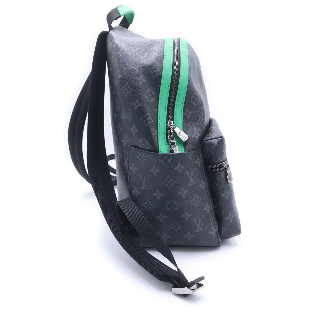 LOUIS VUITTON(ルイヴィトン) モノグラム エクリプス ディスカバリー バックパック リュックサック ブラック/グリーン M25887 レディース