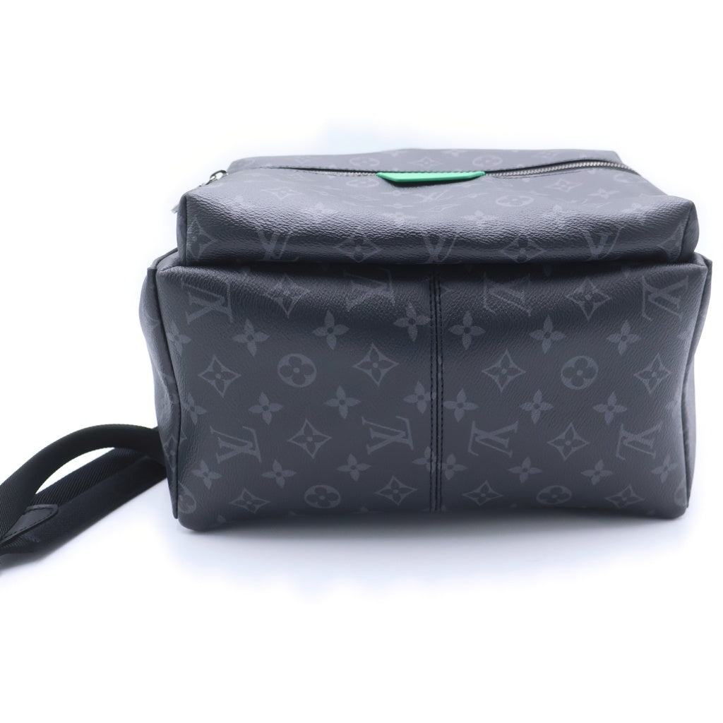 LOUIS VUITTON(ルイヴィトン) モノグラム エクリプス ディスカバリー バックパック リュックサック ブラック/グリーン M25887 レディース
