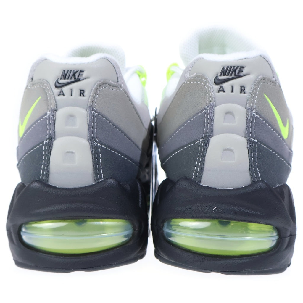 NIKE(ナイキ) Air Max 95 OG Big Bubble Neon Yellow HM4740-001 エアマックス ビッグバブル ローカットスニーカー グレー/イエロー US8/26.0cm