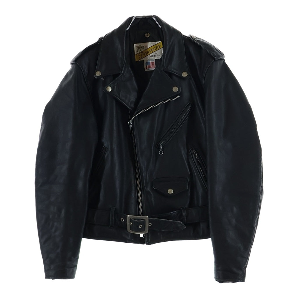 SCHOTT(ショット) PERFECTO USA製 パーフェクト ダブルライダース レザージャケット ブラック