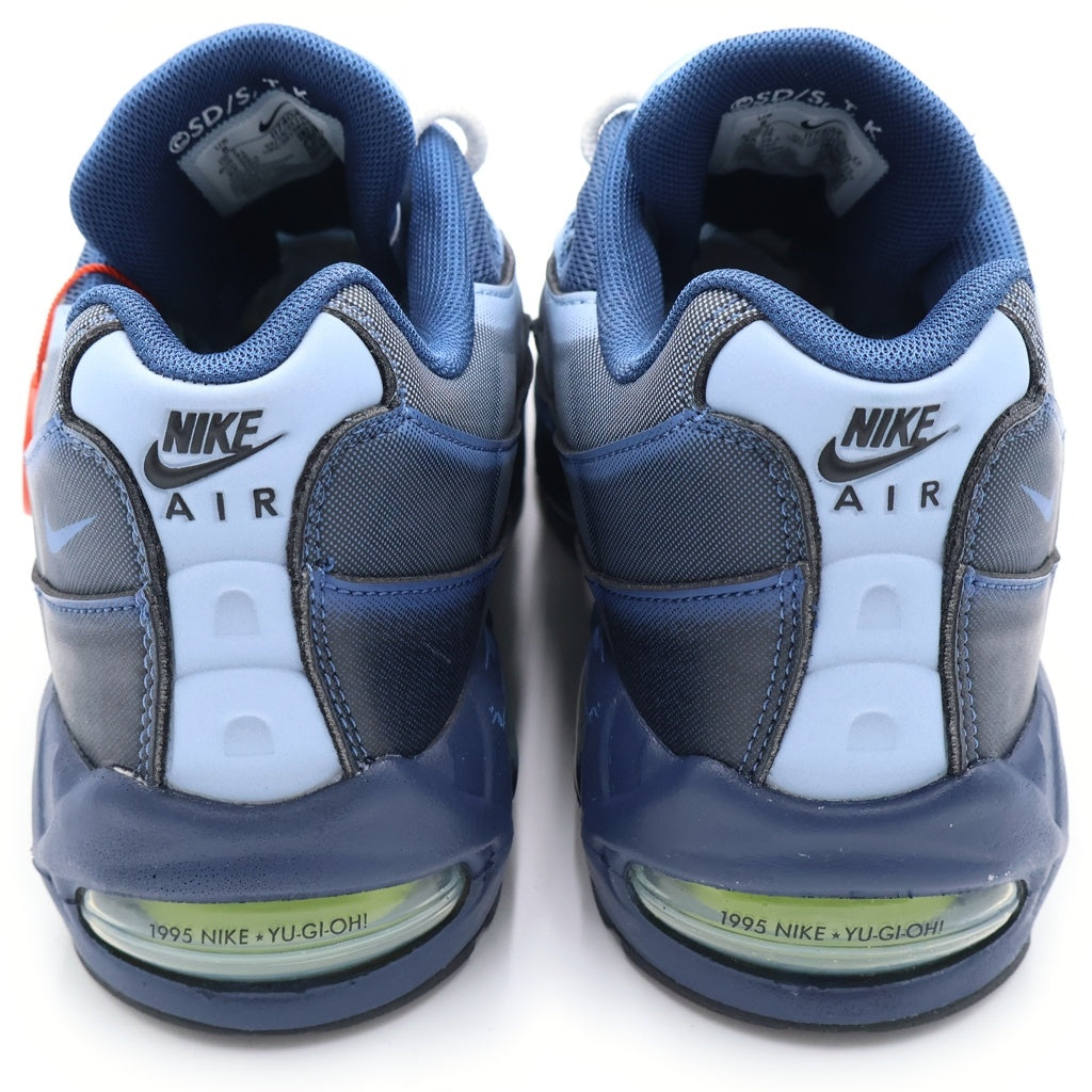 NIKE(ナイキ) ×遊戯王 Air Max 95 Air Muscle Joey II7404-400 エアマックス95 エアマッスル ジョーイ ローカットスニーカー ネイビー US8/26cm