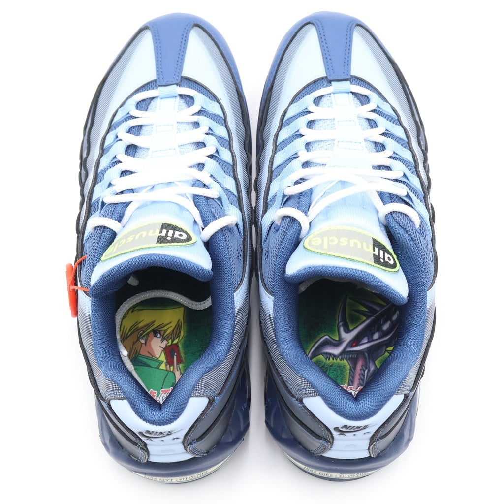 NIKE(ナイキ) ×遊戯王 Air Max 95 Air Muscle Joey II7404-400 エアマックス95 エアマッスル ジョーイ ローカットスニーカー ネイビー US8/26cm