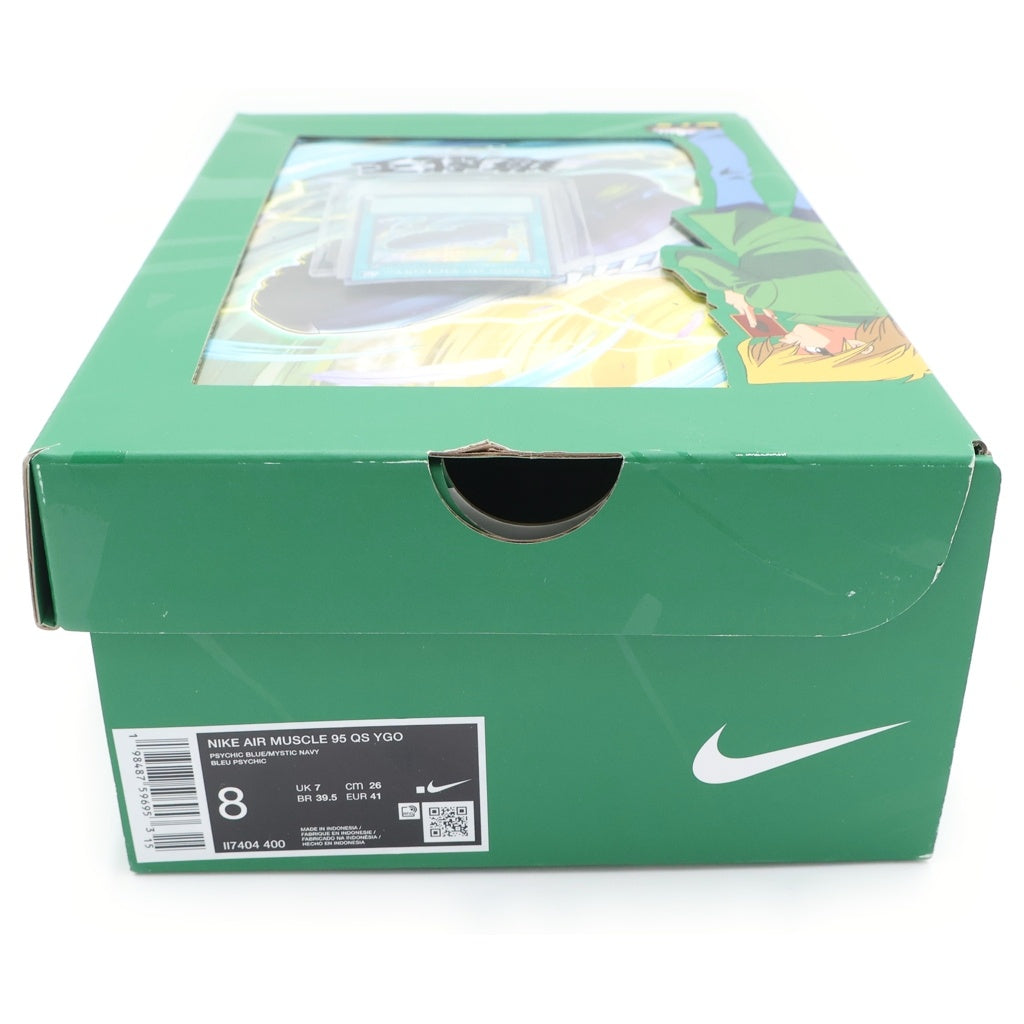 NIKE(ナイキ) ×遊戯王 Air Max 95 Air Muscle Joey II7404-400 エアマックス95 エアマッスル ジョーイ ローカットスニーカー ネイビー US8/26cm
