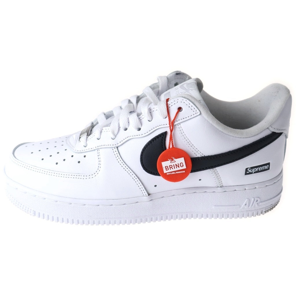 NIKE(ナイキ) ×SUPREME AIR FORCE 1 LOW CU9225-102 エア フォース 1 ローカットスニーカー ホワイト/ブラック US8/26cm