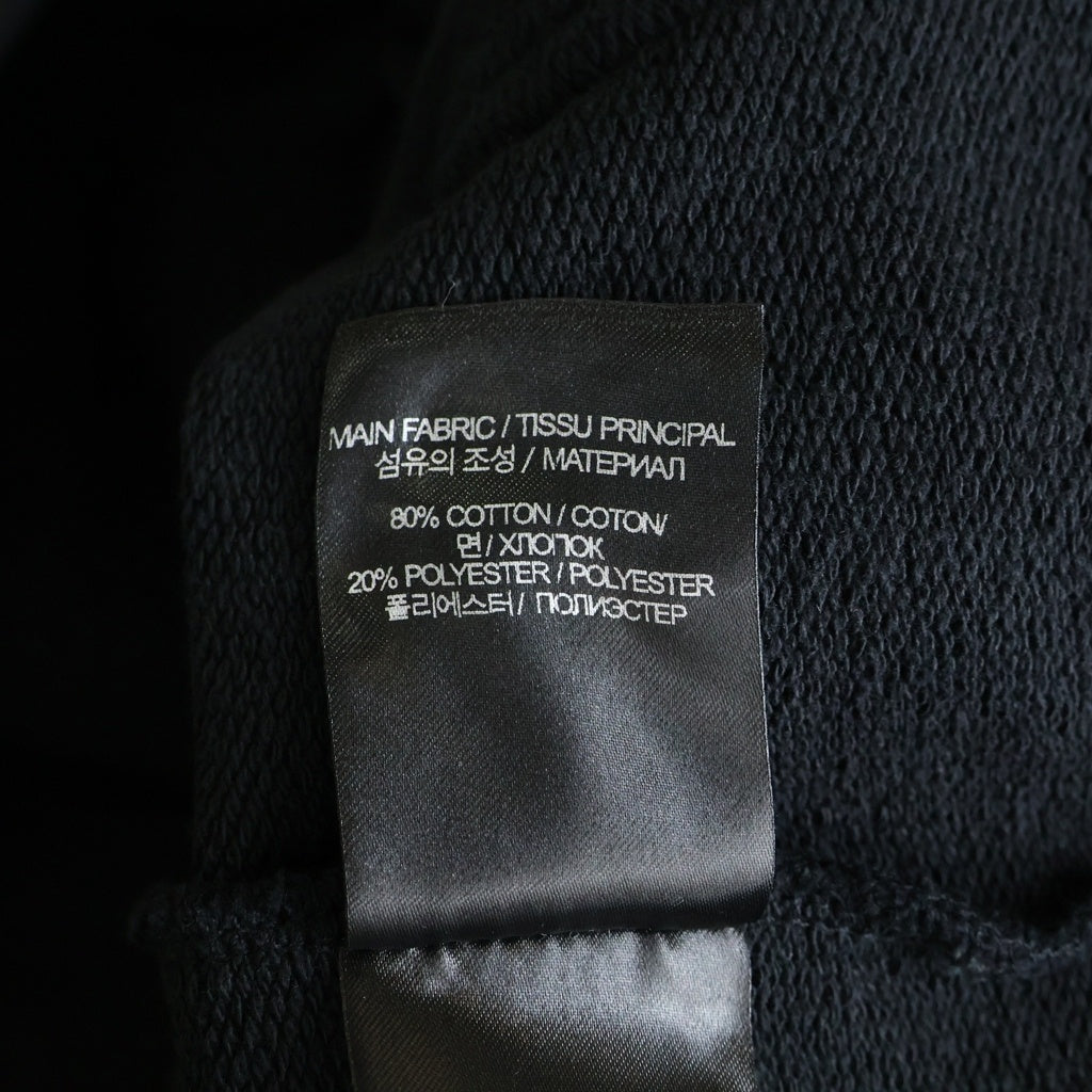 VETEMENTS(ヴェトモン) MY NAME IS VETEMENTS ZIP UP HOODIE マイネームイズヴェトモン ジップアップパーカー ブラック UA53HD200B