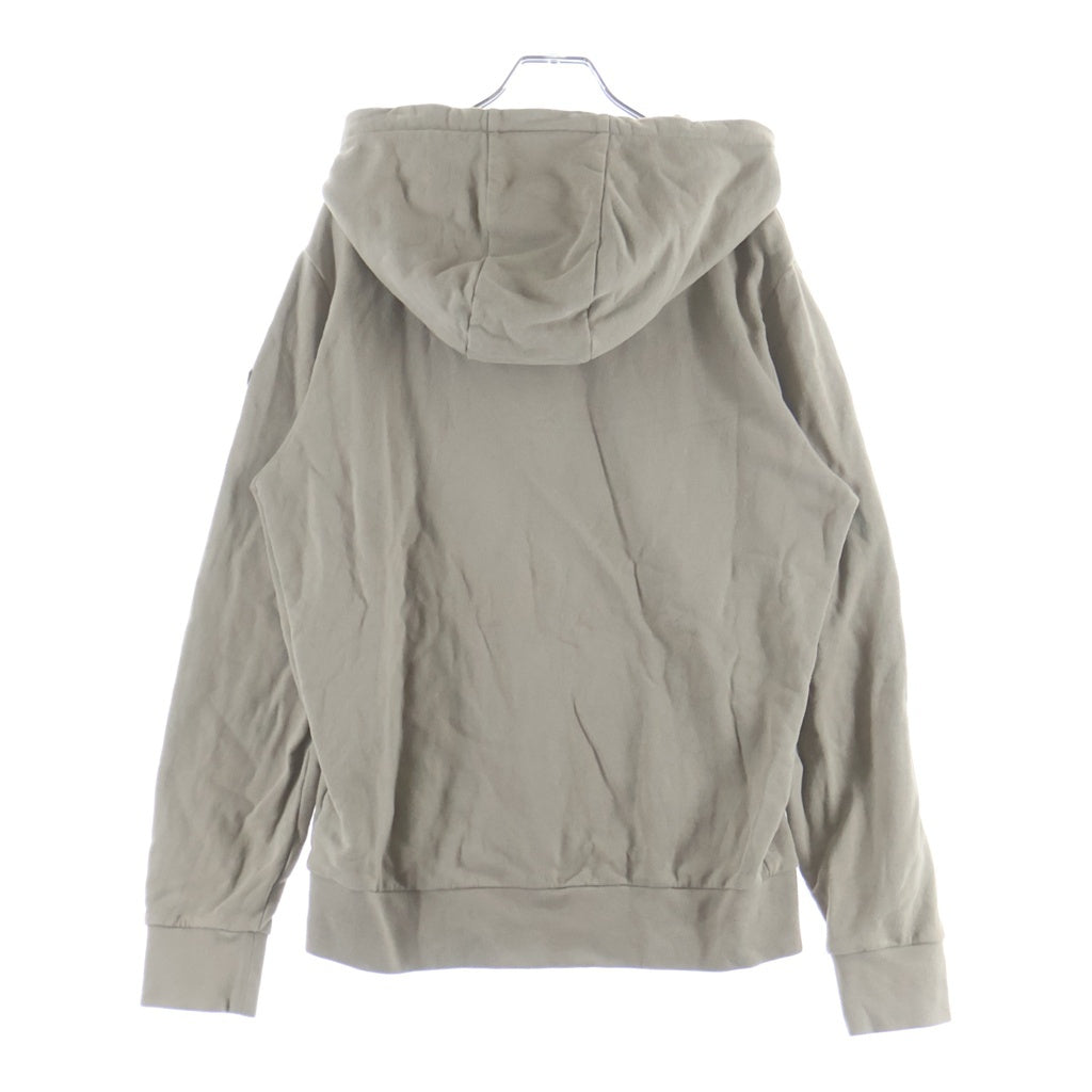 MONCLER(モンクレール) ロゴ レタープリント フーディー 長袖 プルオーバーパーカー ベージュ J10918G00030 89AHE