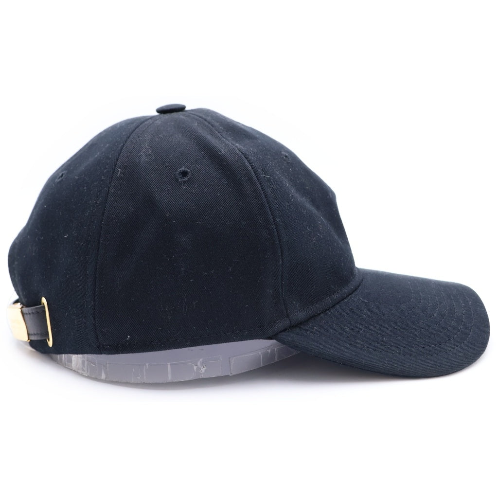 TOM FORD(トムフォード) TFロゴ コットン ベースボールキャップ 帽子 WH002T TCN008 ブラック