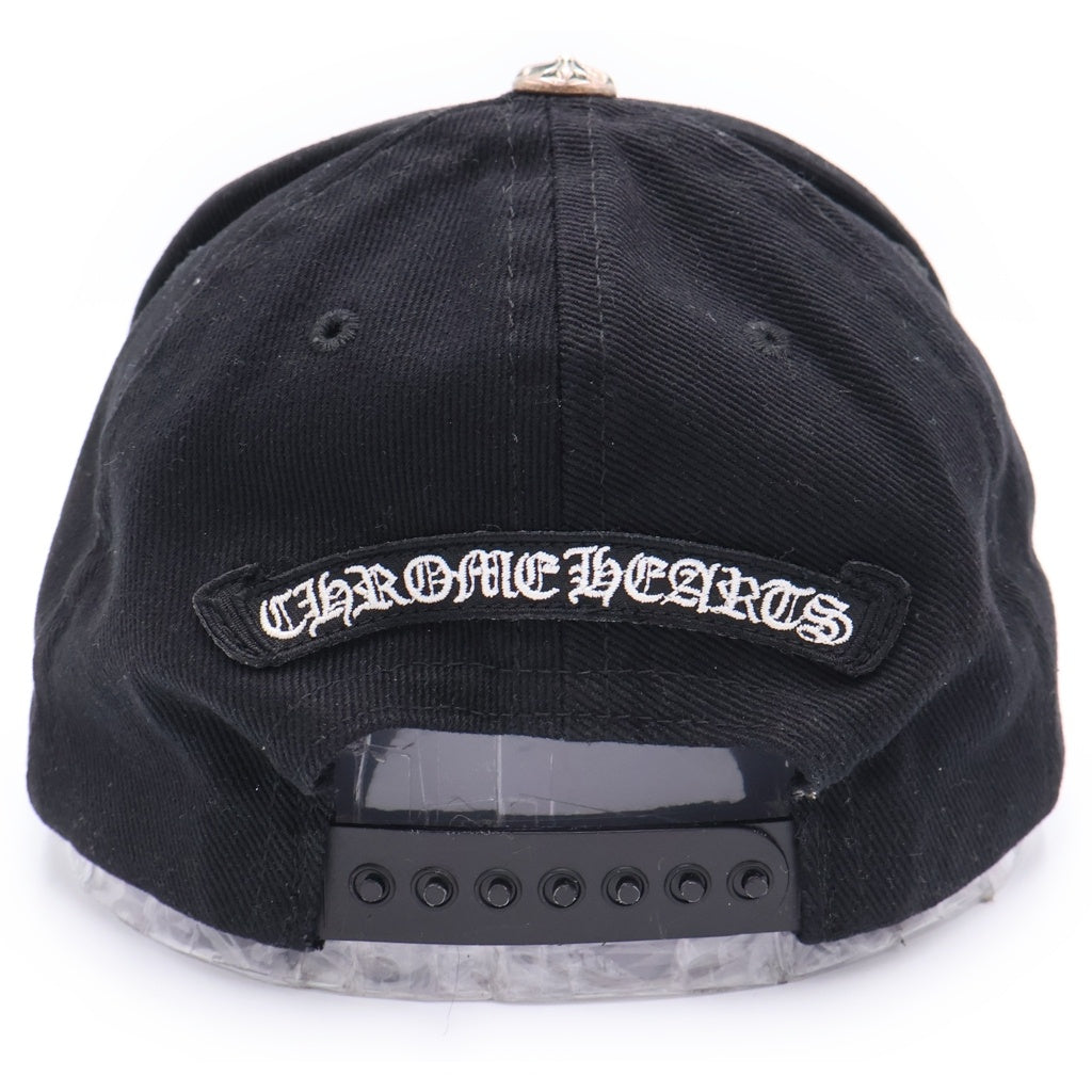 CHROME HEARTS(クロムハーツ) Vertical Logo Hat CHロゴ ベースボールキャップ 帽子 ブラック