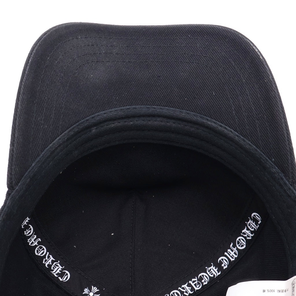 CHROME HEARTS(クロムハーツ) Vertical Logo Hat CHロゴ ベースボールキャップ 帽子 ブラック
