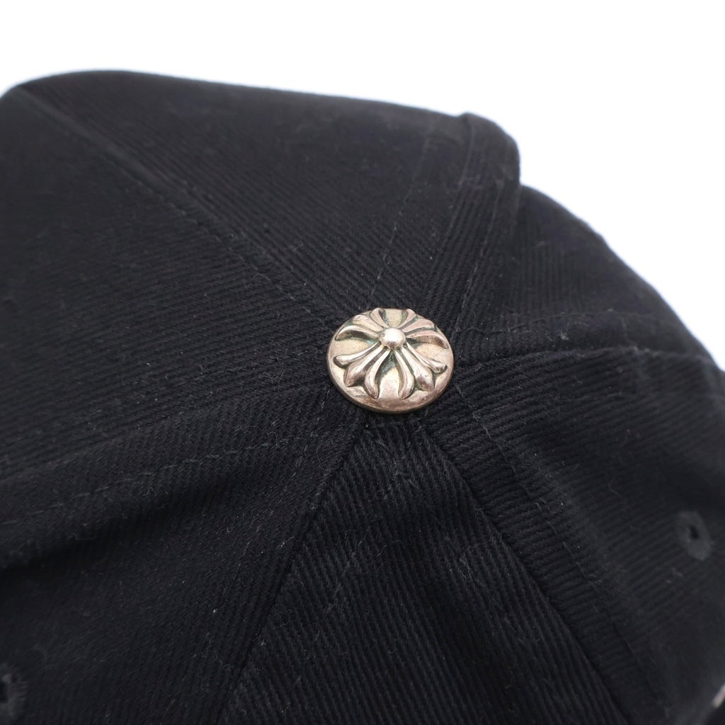 CHROME HEARTS(クロムハーツ) Vertical Logo Hat CHロゴ ベースボールキャップ 帽子 ブラック