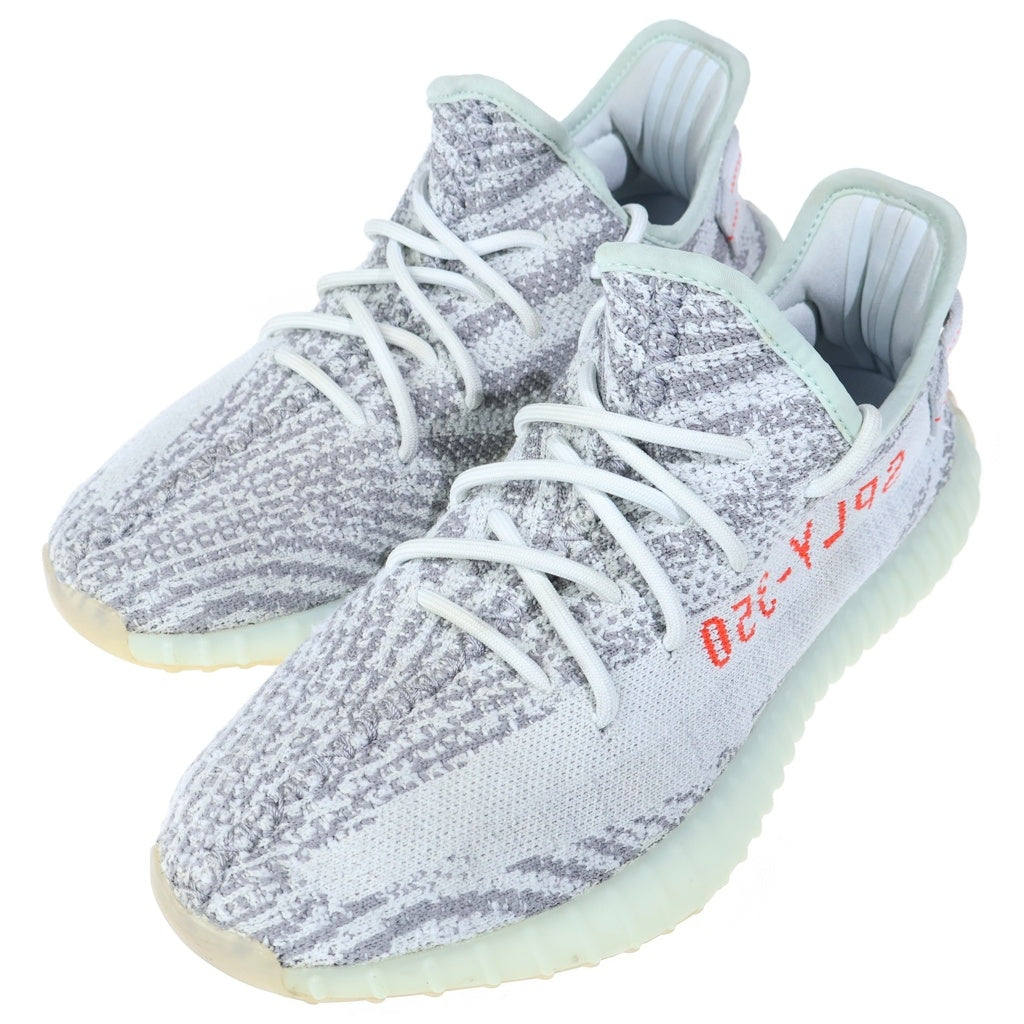 adidas(アディダス) YEEZY BOOST 350 V2 BLUE TINT B37571 イージーブースト ブルーティント ローカットスニーカー ホワイト US9/27cm