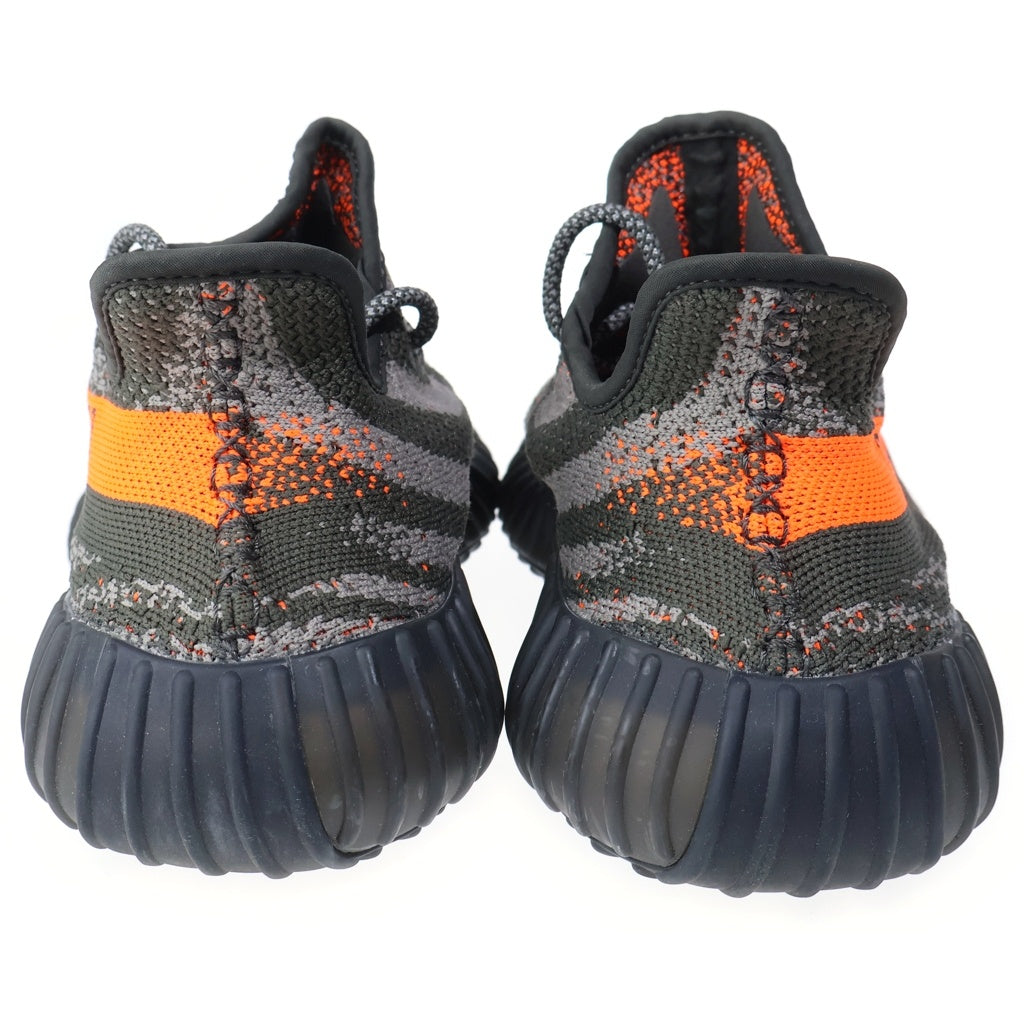 adidas(アディダス) YEEZY BOOST 350V2 CARBON BELUGA イージーブースト カーボン ベルーガ ローカットスニーカー グレー/オレンジ US9/27cm HQ7045