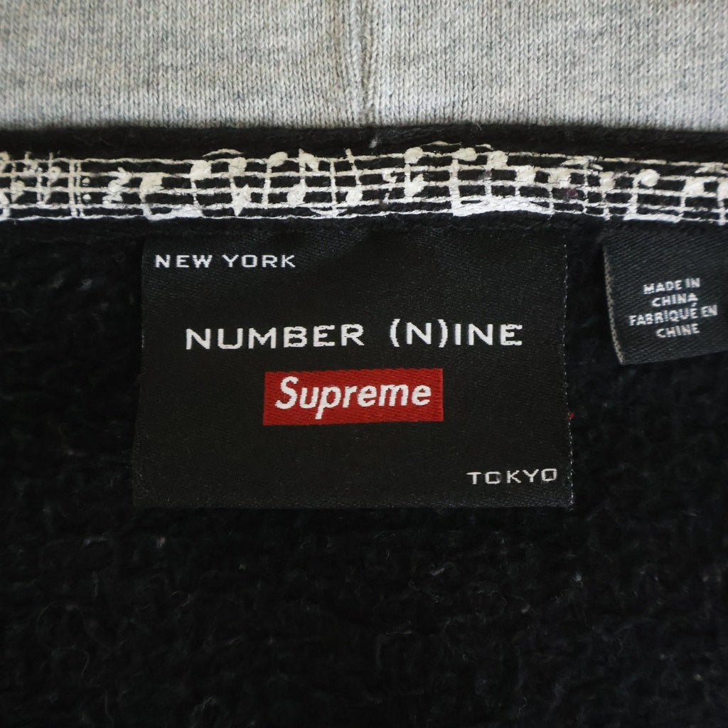 SUPREME(シュプリーム) 25AW ×Patchwork Zip Up Hooded Sweatshirt ナンバーナイン パッチワークジップアップフーディー スウェットシャツ ジップパーカー マルチ