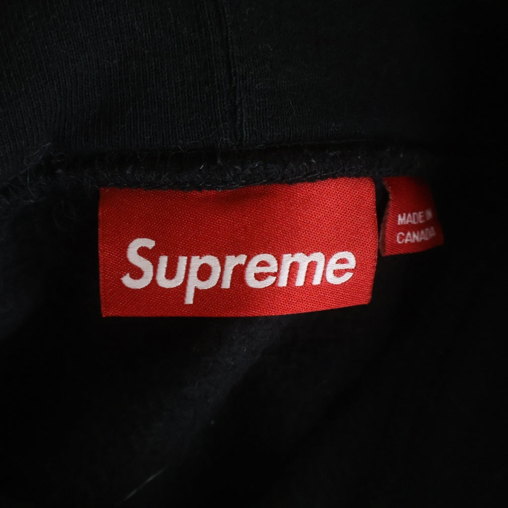 SUPREME(シュプリーム) 25AW Small Box Hooded Sweatshirt スモールボックスロゴフーディースウェットシャツ プルオーバーパーカー ブラック