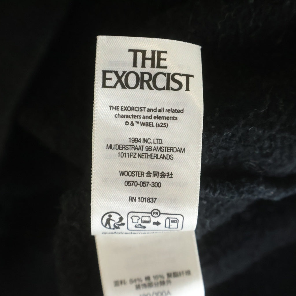 SUPREME(シュプリーム) 25AW THE EXORCIST Hooded Sweatshirt エクソシスト フーディー スウェットシャツ プルオーバーパーカー ブラック