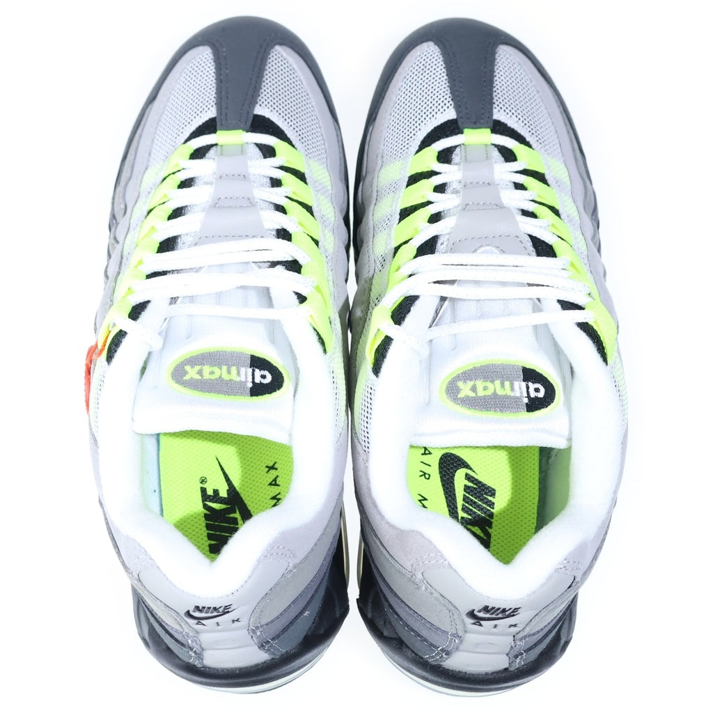 NIKE(ナイキ) AIR MAX95 OG エアマックス95 ビッグバブル 2025 ローカットスニーカー グレー/イエロー US8/26cm HM4740-001