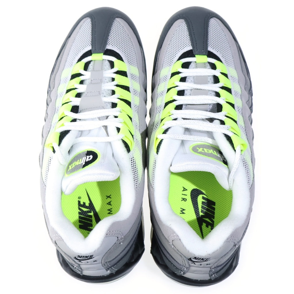 NIKE(ナイキ) AIR MAX95 OG エアマックス95 ビッグバブル 2025 ローカットスニーカー グレー/イエロー US8/26cm HM4740-001