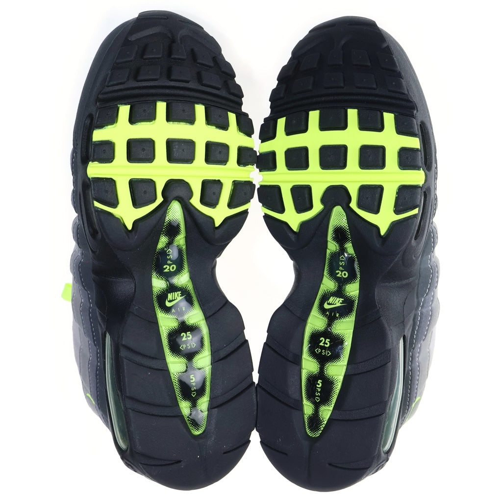 NIKE(ナイキ) AIR MAX95 OG エアマックス95 ビッグバブル 2025 ローカットスニーカー グレー/イエロー US8/26cm HM4740-001