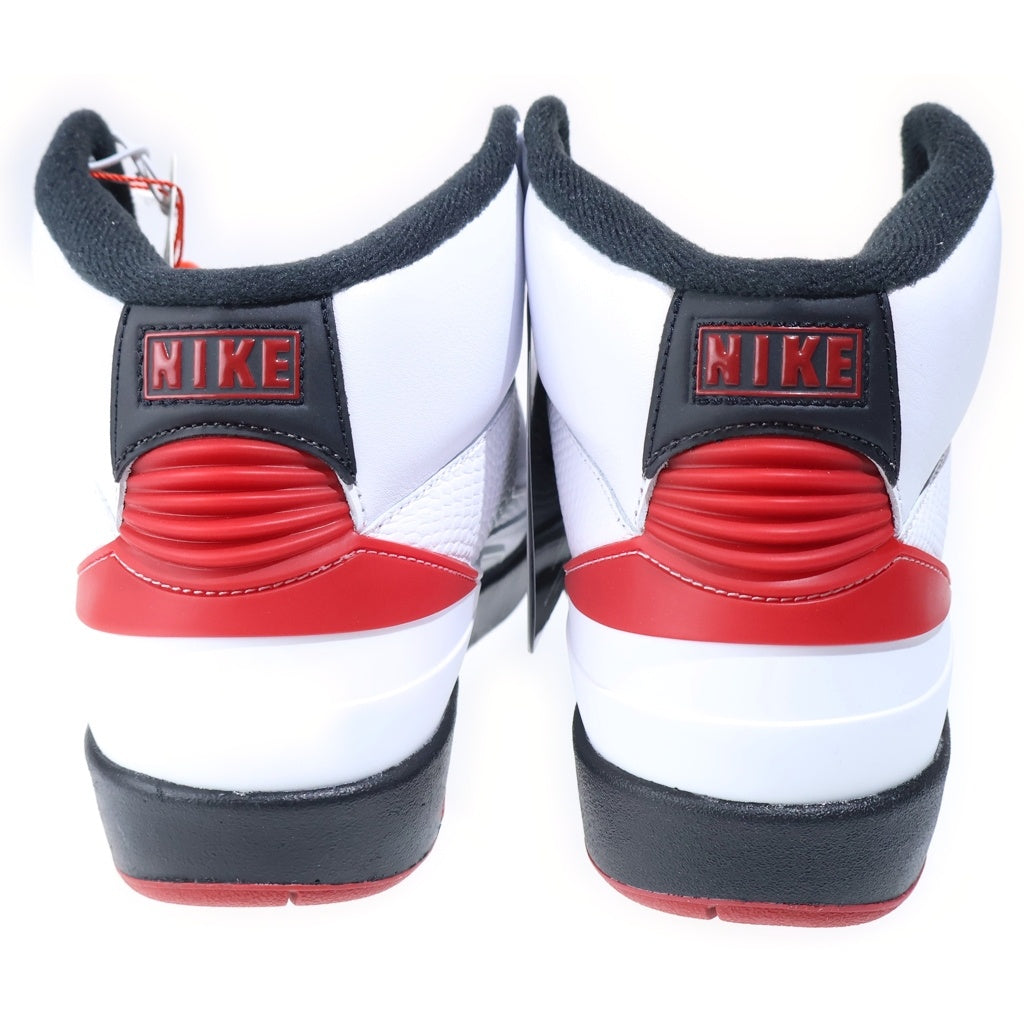 NIKE(ナイキ) AIR JORDAN 2 OG Chicago 2022 DX2454-106 エアジョーダン2 シカゴ ハイカットスニーカー ホワイト/ブラック US8/26cm