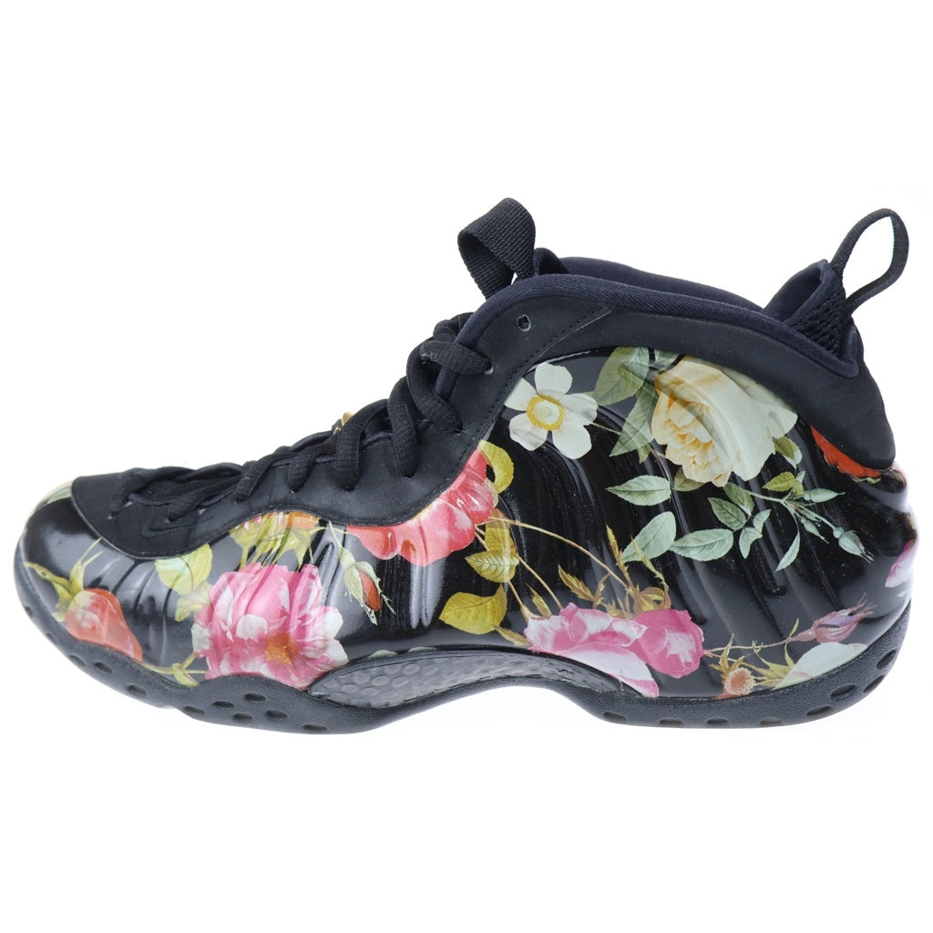NIKE(ナイキ) AIR FOAMPOSITE ONE FLORAL 314996-012 エアフォームポジット ワン フローラル ローカットスニーカー シューズ ブラック US11/29cm
