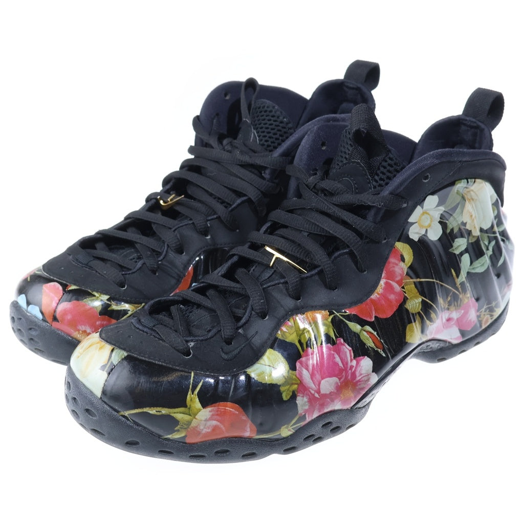 NIKE(ナイキ) AIR FOAMPOSITE ONE FLORAL 314996-012 エアフォームポジット ワン フローラル ローカットスニーカー シューズ ブラック US11/29cm