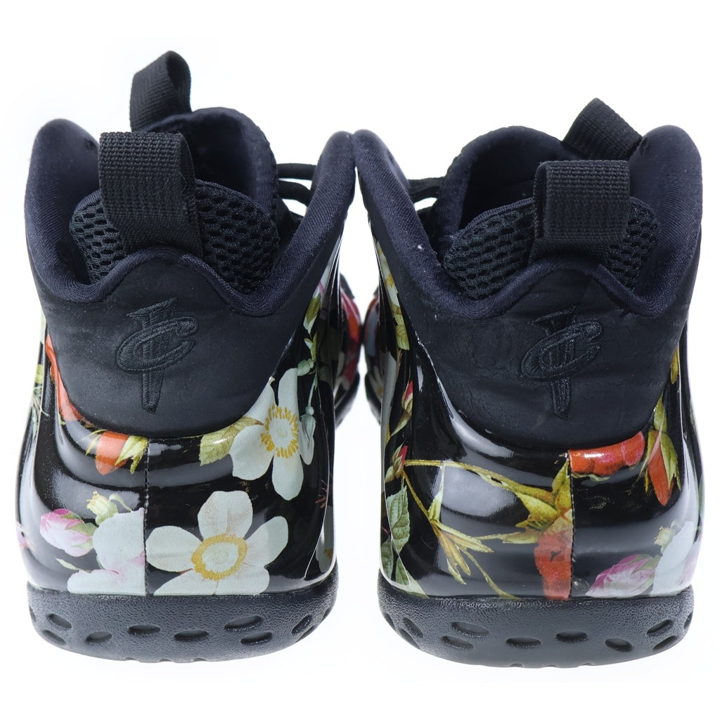 NIKE(ナイキ) AIR FOAMPOSITE ONE FLORAL 314996-012 エアフォームポジット ワン フローラル ローカットスニーカー シューズ ブラック US11/29cm