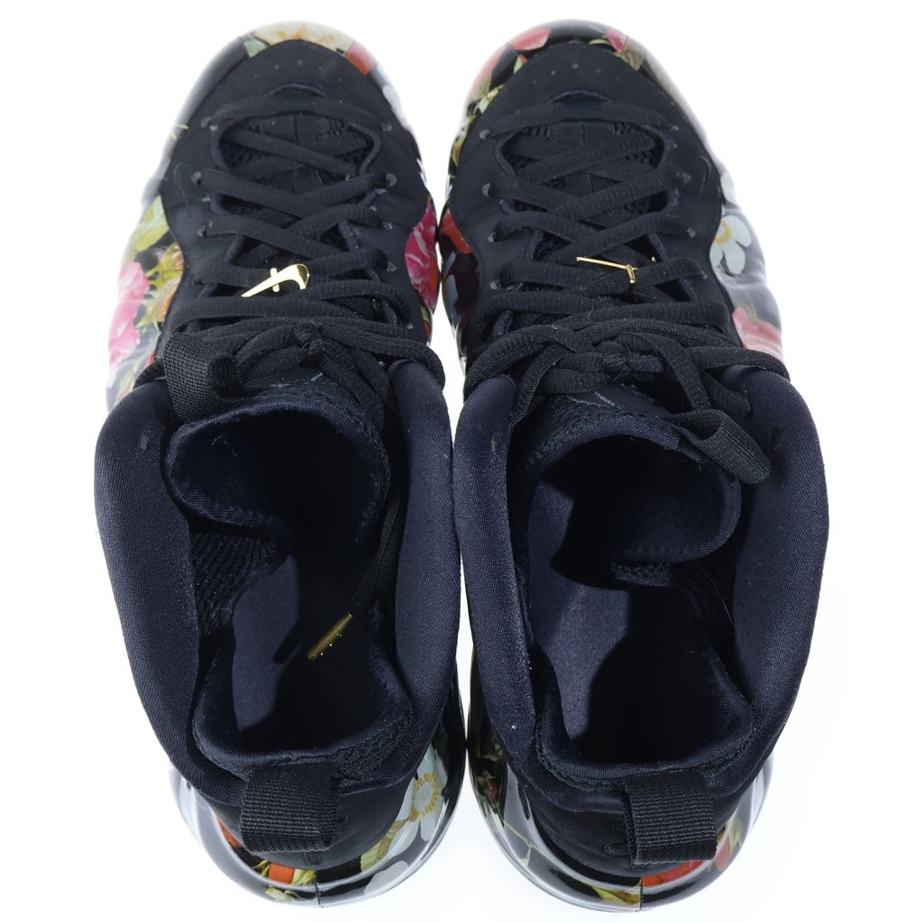 NIKE(ナイキ) AIR FOAMPOSITE ONE FLORAL 314996-012 エアフォームポジット ワン フローラル ローカットスニーカー シューズ ブラック US11/29cm