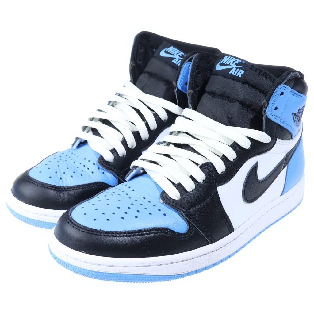 NIKE(ナイキ) AIR JORDAN 1 RETRO HI OG UNIVERSITY BLUE DZ5485-400 エアジョーダン1ハイOG ユニバーシティブルー ハイカットスニーカー US9/27.0cm ブルー/ホワイト