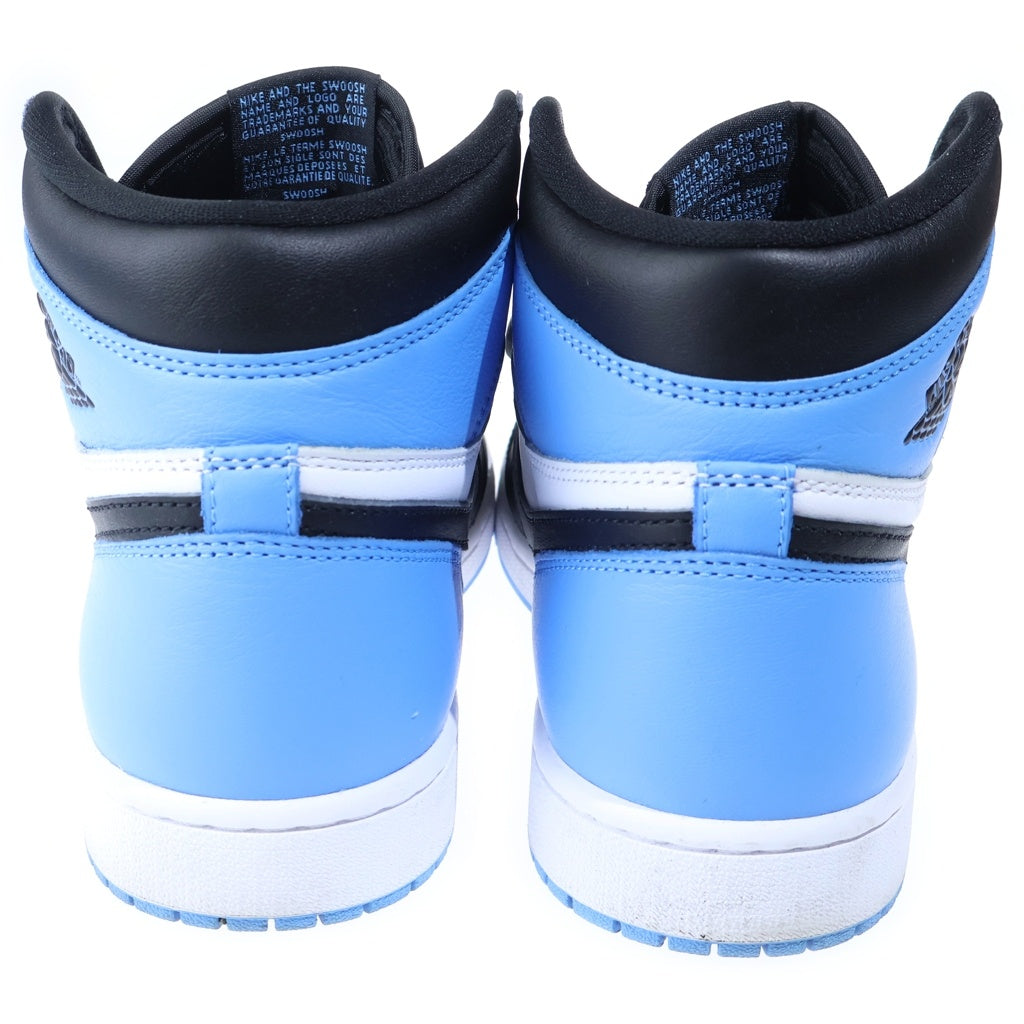 NIKE(ナイキ) AIR JORDAN 1 RETRO HI OG UNIVERSITY BLUE DZ5485-400 エアジョーダン1ハイOG ユニバーシティブルー ハイカットスニーカー US9/27.0cm ブルー/ホワイト