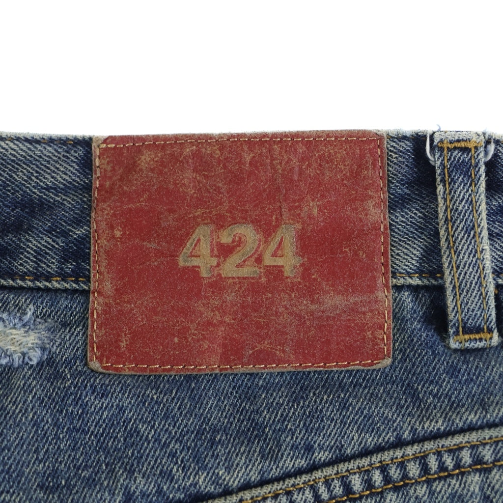 424(フォートゥーフォー) 25SS Big Daddy Denim Shorts ビッグダディー